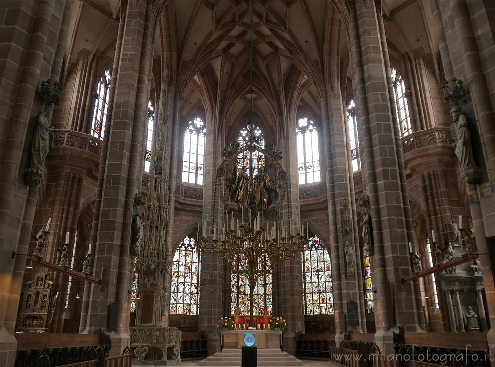 Nürnberg (Germany) - Aps of the Church of St. Lorenz
